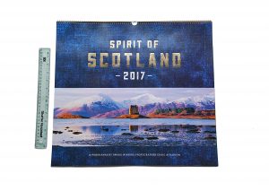 Spirit of Scotland 2017 calendar