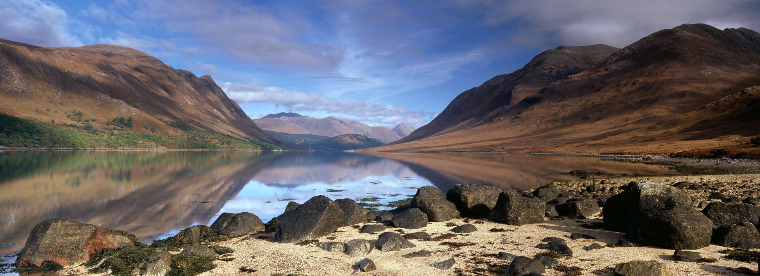 Page spread from The Highlands