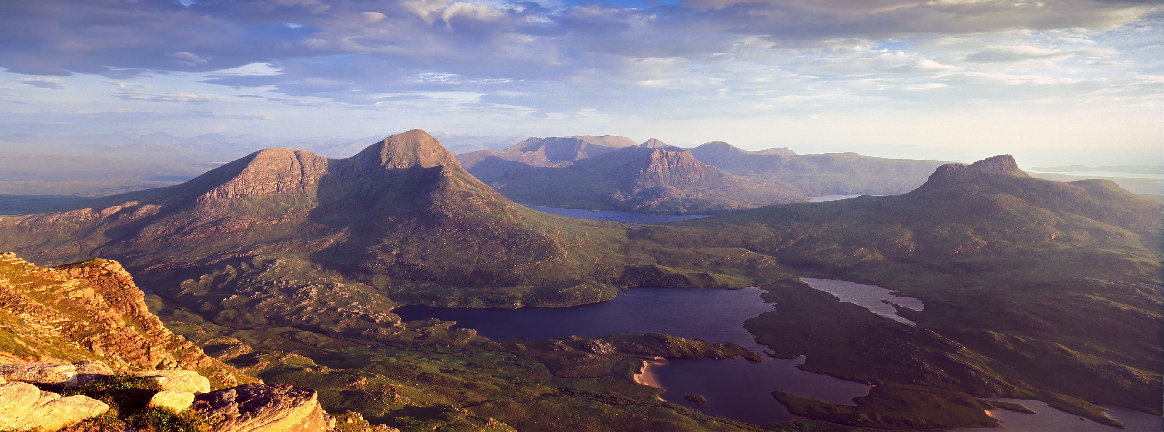 Cùl Beag, Stac Pollaidh and the mountains of Coigach