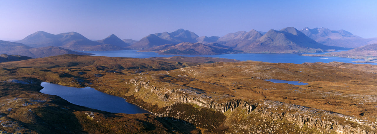 The Skye Cuillin from Raasay, Isle of Raasay