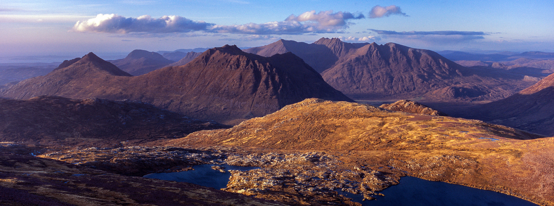 Beinn Dearg Mor and An Teallach, Fisherfield Forest