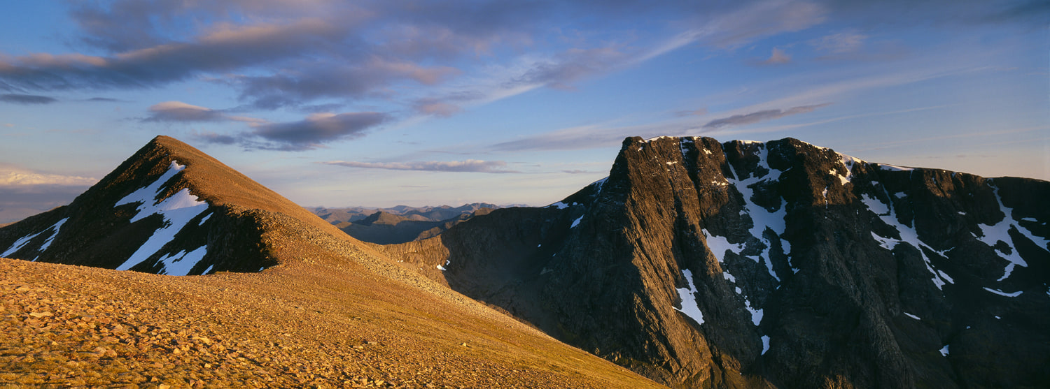 Carn Mòr Dearg and Ben Nevis