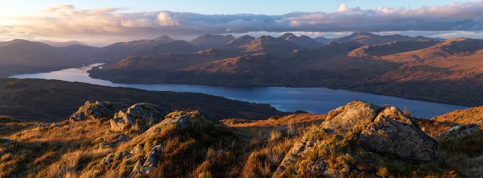 Loch Katrine and the Southern Highlands. Hasselblad X1D 28mm. October 2023